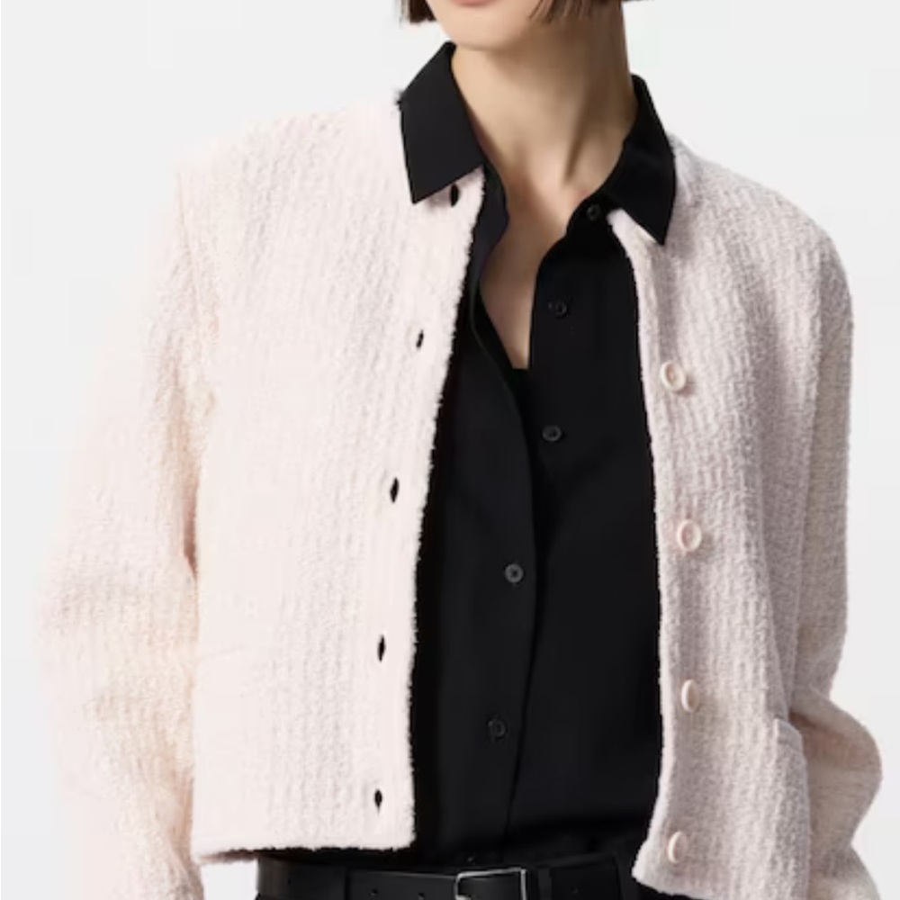 Uniqlo Cream Women's Knit Cardigan